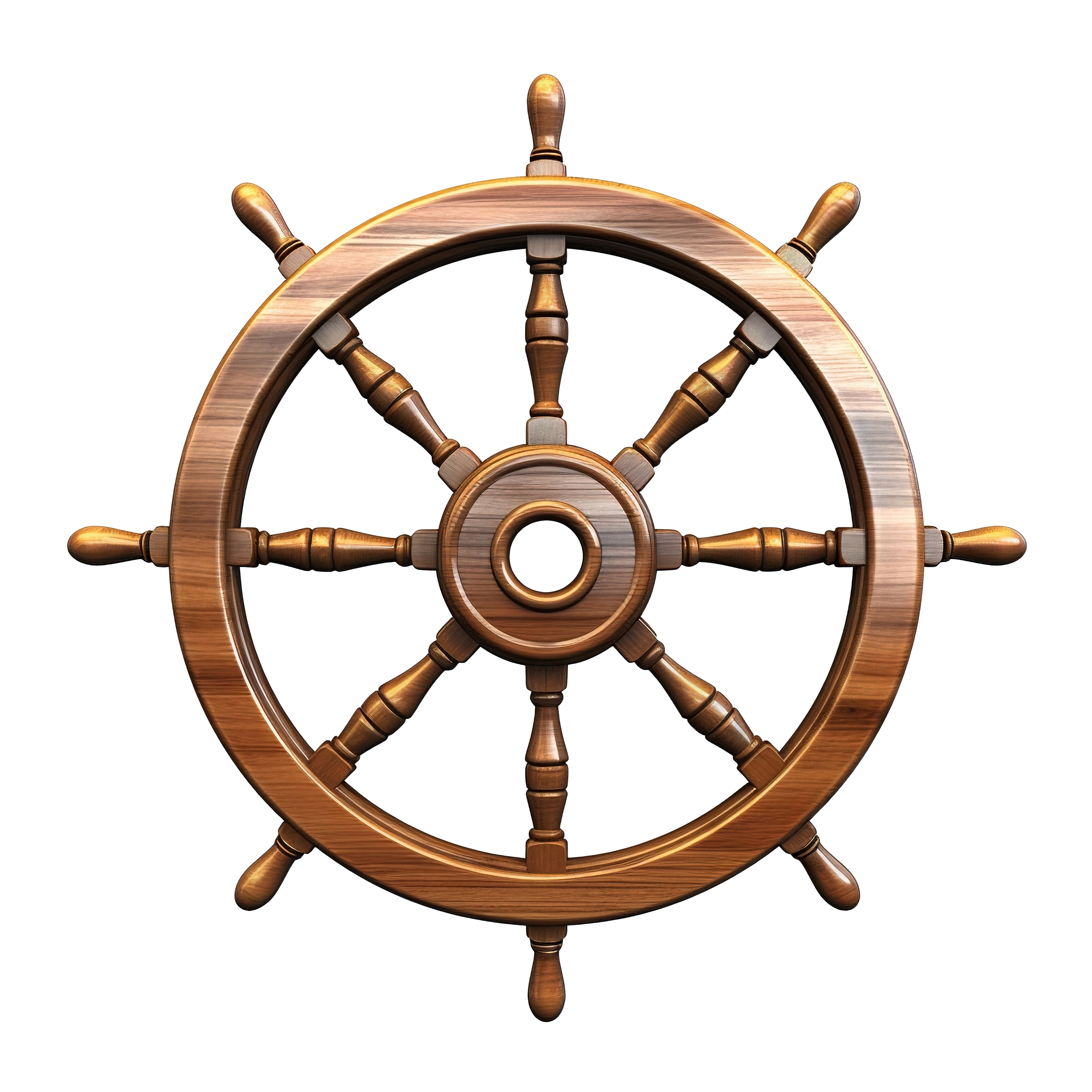 —Pngtree—3d rendering steering ship isolated_13024617